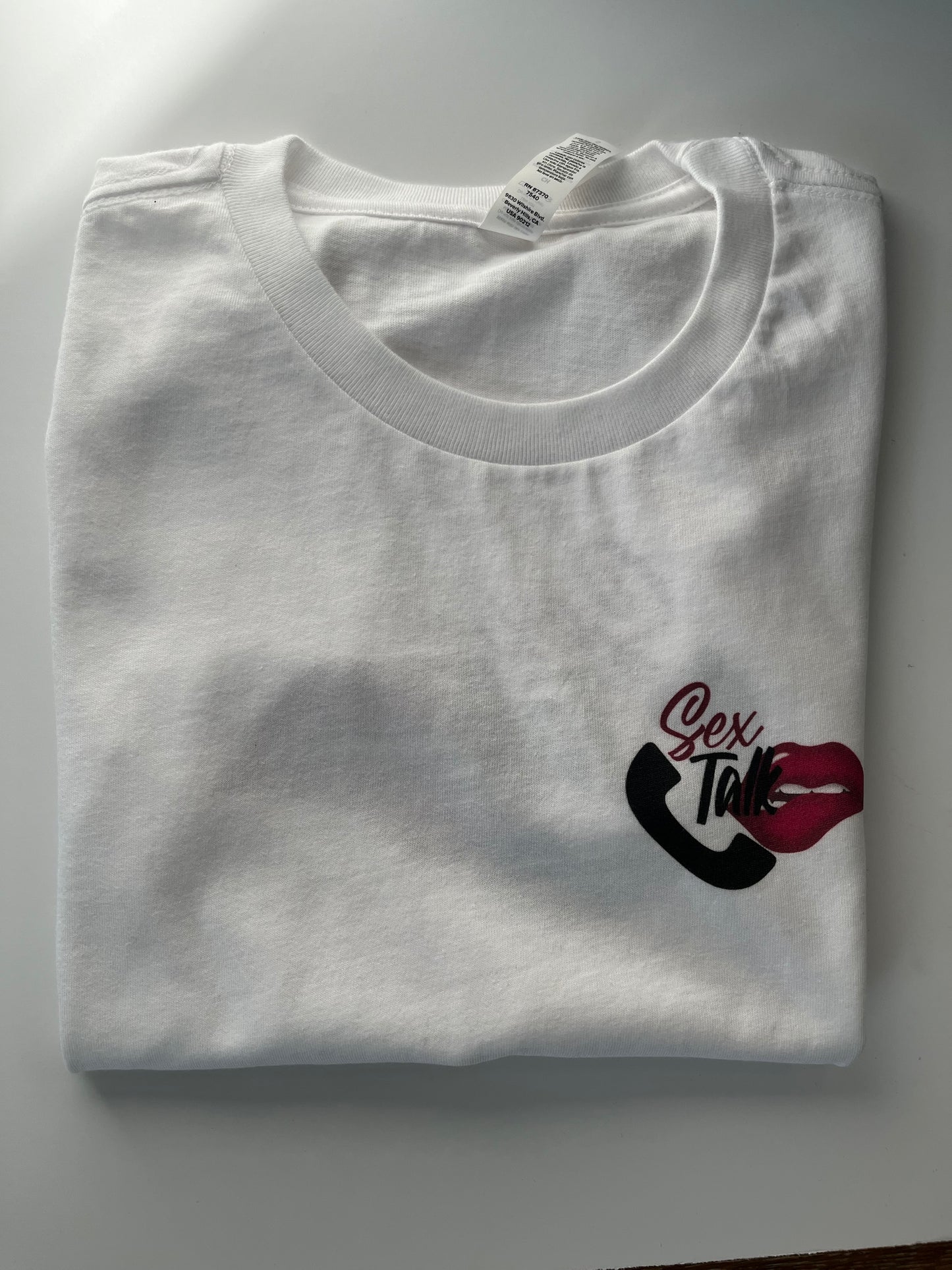 Womens Slim Fit Tshirt Sex Talk