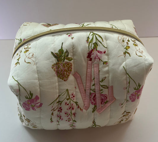 Large Cosmetic Boxy Pouch