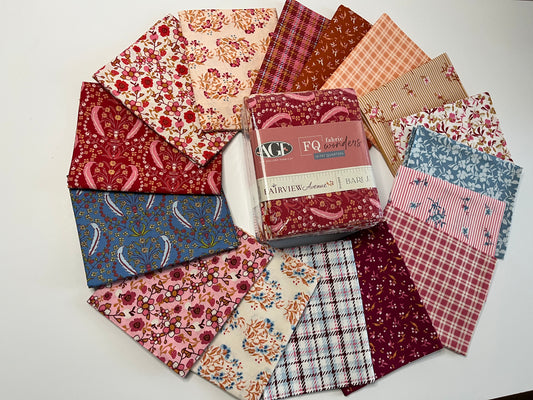 AGF Fabric Fat Quarter Bundle Fairview Avenue